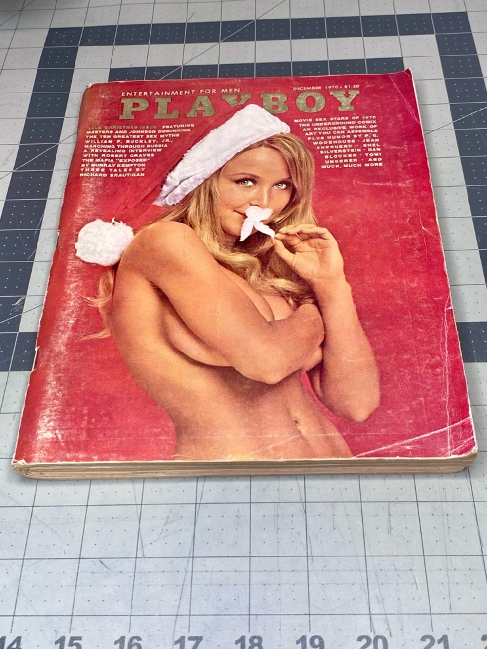 Playboy Magazine December 1970 Vol. 17 #12 Gala Christmas Issue Vintage